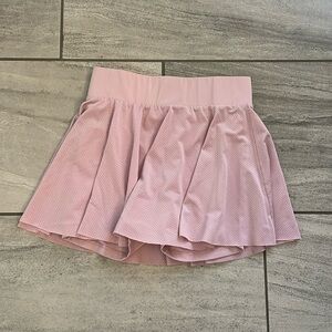 Alphalete Pink Tennis Skirt Small